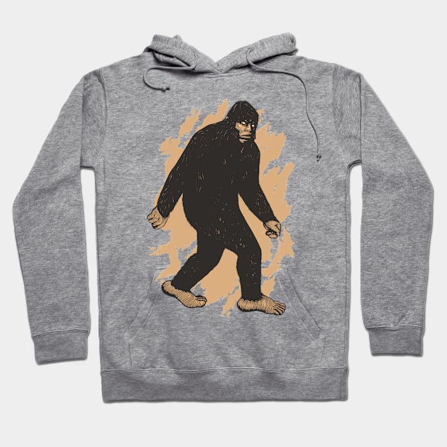 Bigfoot Hoodie by Tesszero